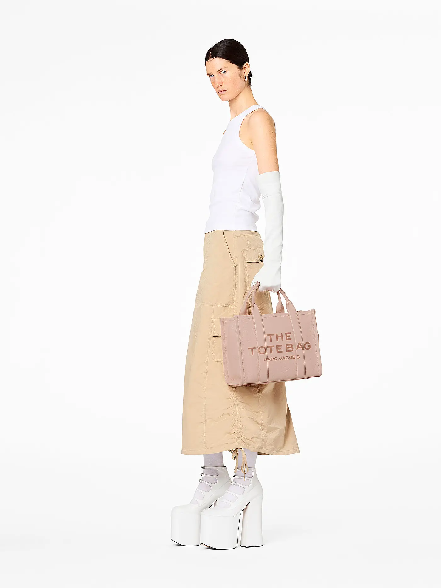 MARC JACOBS | Ledertasche - Tote Bag  THE MEDIUM TOTE LEATHER | 